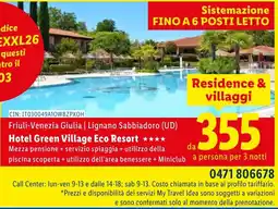 Lidl Hotel Green Village Eco Resort offerta