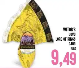 Al Discount Witor's uovo lord of rings offerta