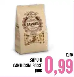 Al Discount Sapori cantuccini gocce offerta