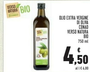 Conad Conad olio extra vergine di oliva offerta