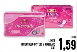 Al Discount Lines intervallo disteso / ripiegato offerta