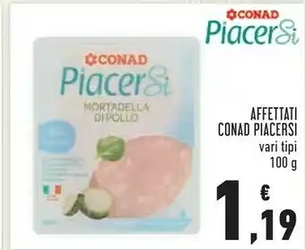 Conad Conad - mortadella di pollo 100 g(ml) offerta