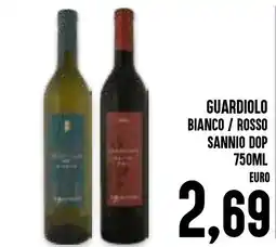 Al Discount Guardiolo bianco / rosso sannio dop offerta
