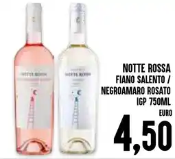 Al Discount Notte rossa fiano salento / negroamaro rosato igp offerta