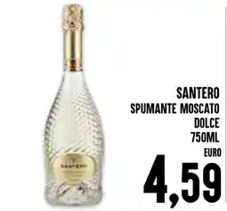 Al Discount Santero spumante moscato dolce offerta