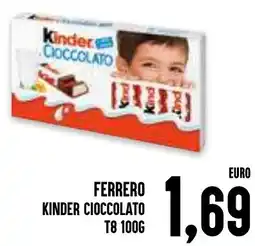 Al Discount Ferrero kinder cioccolato offerta