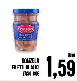 Al Discount Donzela filetti di alici vaso offerta