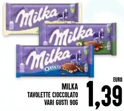 Al Discount Milka tavolette cioccolato offerta