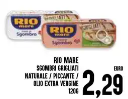 Al Discount Rio mare sgombri grigliati naturale / piccante / olio extra vergine offerta