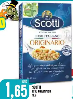 Al Discount Scotti riso originario offerta
