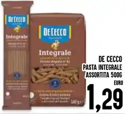 Al Discount De cecco pasta integrale offerta