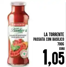 Al Discount La torrente passata con basilico offerta