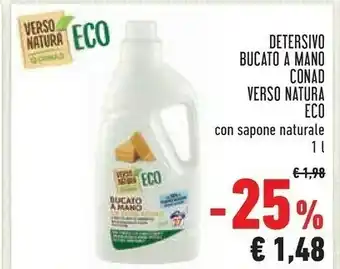Conad Conad detersivo bucato a mano offerta
