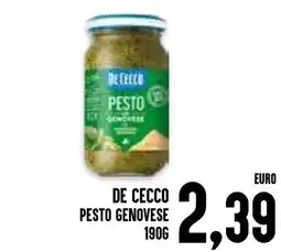 Al Discount De cecco pesto genovese offerta