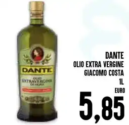 Al Discount Dante olio extra vergine giacomo costa offerta