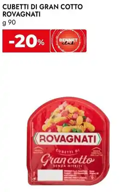 Bennet Cubetti di gran cotto ROVAGNATI offerta