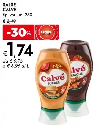 Bennet Salse CALVÉ offerta