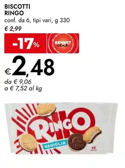 Bennet Biscotti RINGO offerta