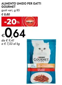 Bennet Alimento umido per gatti GOURMET offerta