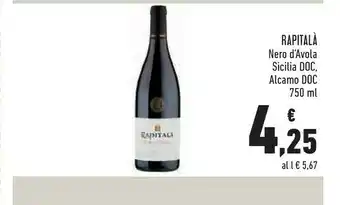 Conad Nero d'avola 750 g(ml) offerta