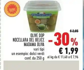 Conad Olive dop nocellara del belice offerta
