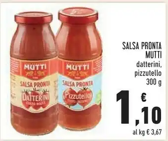 Conad Salsa pronta di datterini 300 g(ml) offerta