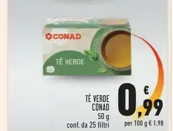 Conad Conad tè verde offerta
