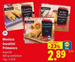 Lidl Monissa Involtini Primavera offerta