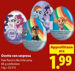 Lidl Ovetto con sorpresa offerta
