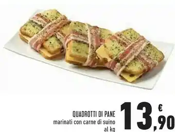 Conad Superstore Quadrotti di pane offerta