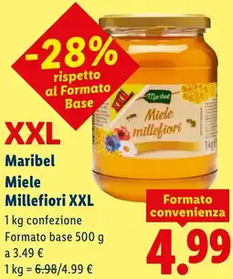 Lidl Maribel Miele Millefiori XXL offerta