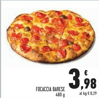 Conad Superstore Focaccia barese offerta