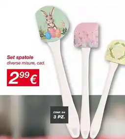 KiK Set spatole offerta