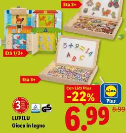 Lidl LUPILU Gioco in legno offerta