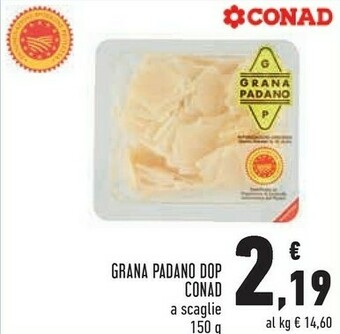 Conad Superstore Conad grana padano dop offerta