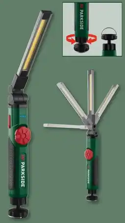 Lidl PARKSIDE Lampada LED da lavoro ricaricabile offerta