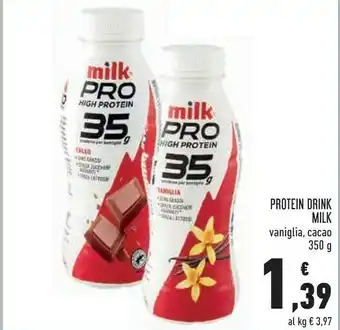 Milk protein drink vaniglia