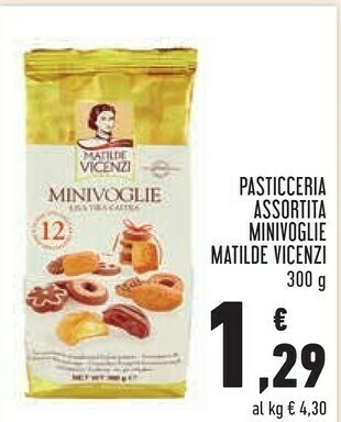 Conad Superstore Pasticceria assortita minivoglie offerta