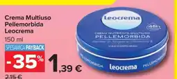 Carrefour Crema Multiuso Pellemorbida Leocrema offerta