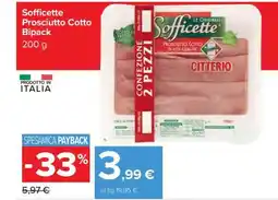 Carrefour Sofficette Prosciutto Cotto Bipack offerta