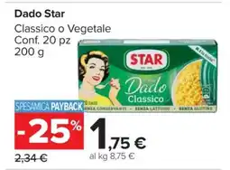 Carrefour Dado Star offerta