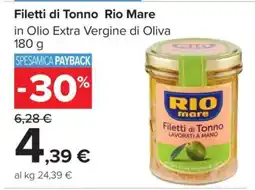Carrefour FILETTI DI TONNO RIO MARE offerta