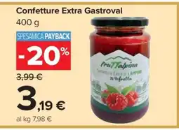 Carrefour Confetture Extra Gastroval offerta