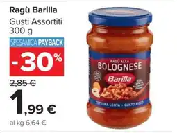 Carrefour RAGÙ BARILLA offerta