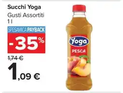 Carrefour Succhi Yoga offerta