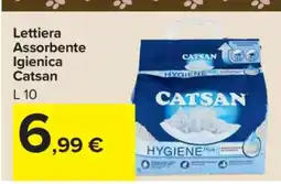 Carrefour Lettiera Assorbente Igienica Catsan offerta