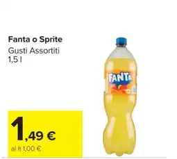 Carrefour Fanta o Sprite offerta