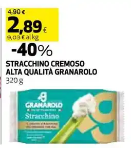 Coop Stracchino Cremoso Alta Qualità Granarolo offerta
