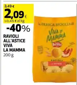 Coop RAVIOLI ALL'ASTICE VIVA LA MAMMA offerta