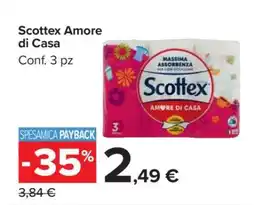 Carrefour SCOTTEX Amore di Casa offerta